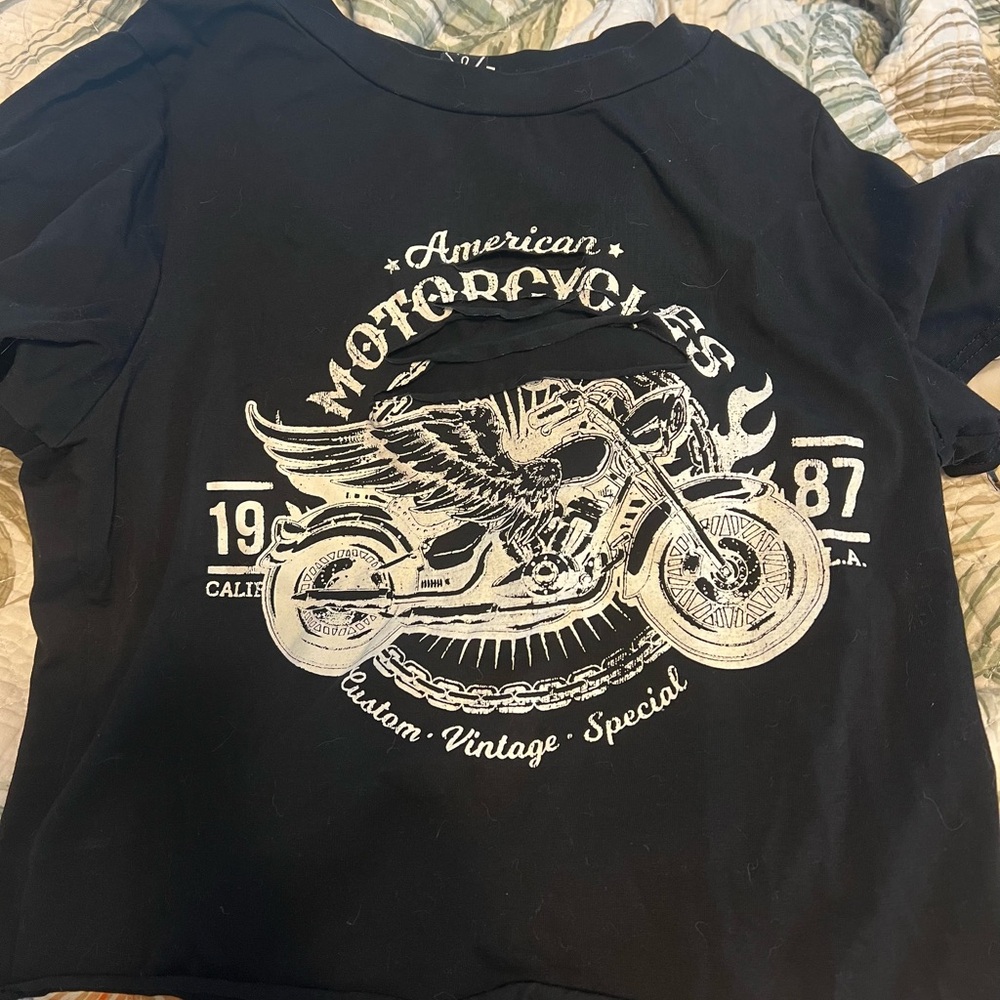 Windsor vintage motorcycle Black T-Shirt